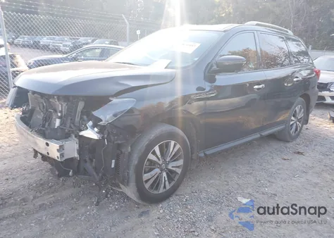 2017 Nissan Pathfinder Sl z USA, uszkodzony, nr VIN 5N1DR2MM5HC602852